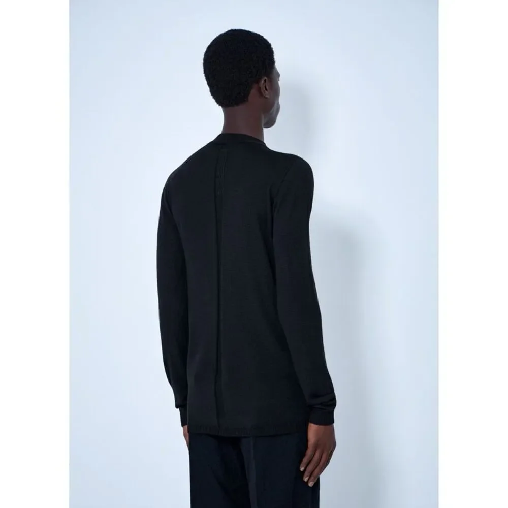 Rick Owens Men Fine Knit Crewneck Sweater